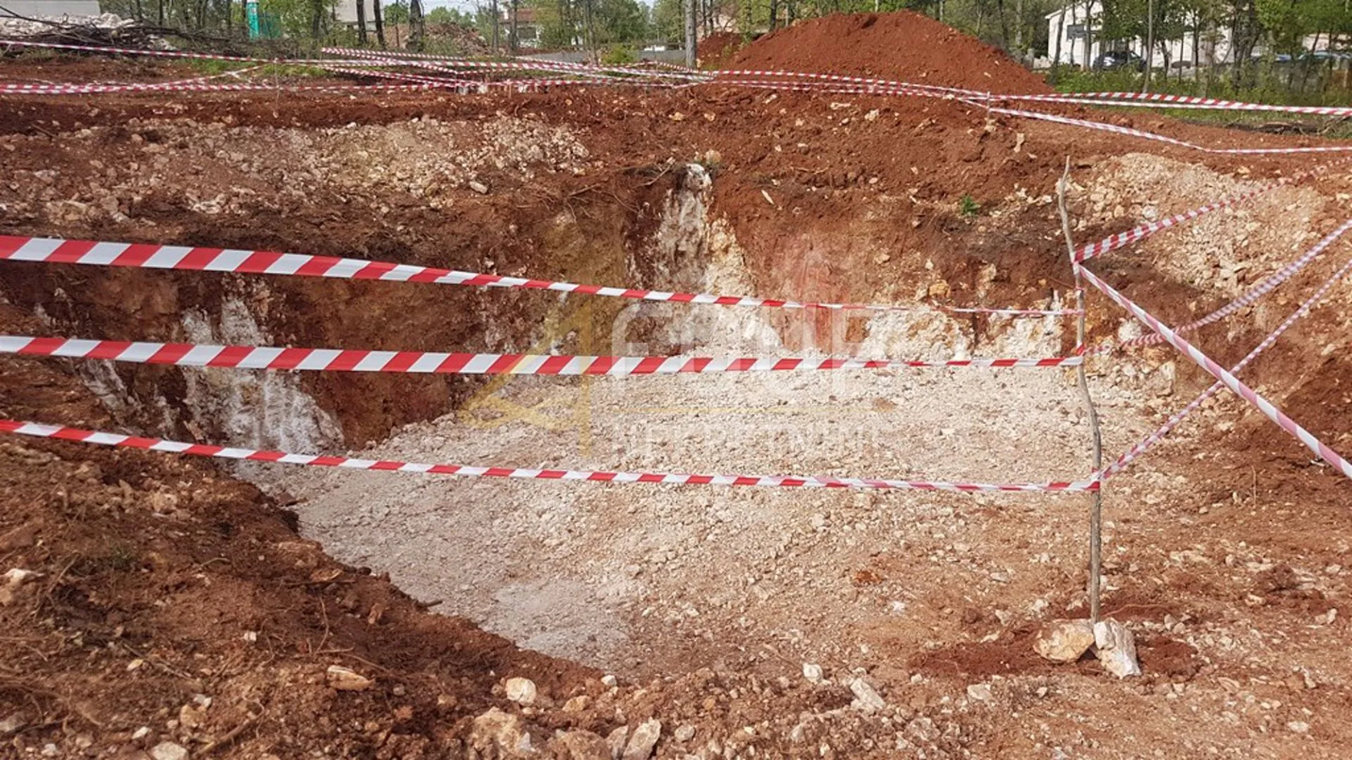 istra, raša, sveti bartul, zemljište 554m2 s pravomoćnom građevinskom dozvolom - slika 3