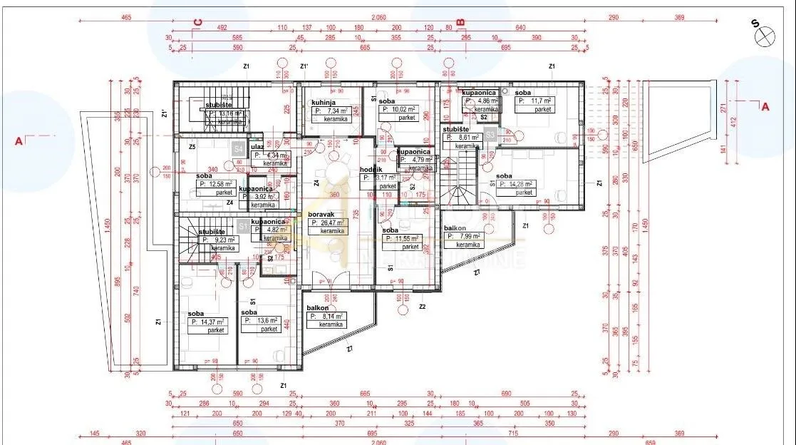 novi vinodolski, 99.30m2, dvoetažni 3s+db, moderna novogradnja - slika 6