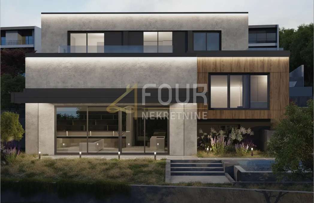 opatija, projekt - moderna vila s bazenom i pogledom na more - slika 2