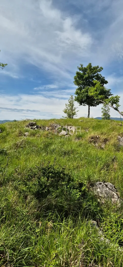 Klana, Breza, građevinsko zemljište od 2.536m2 - Breza, Klana