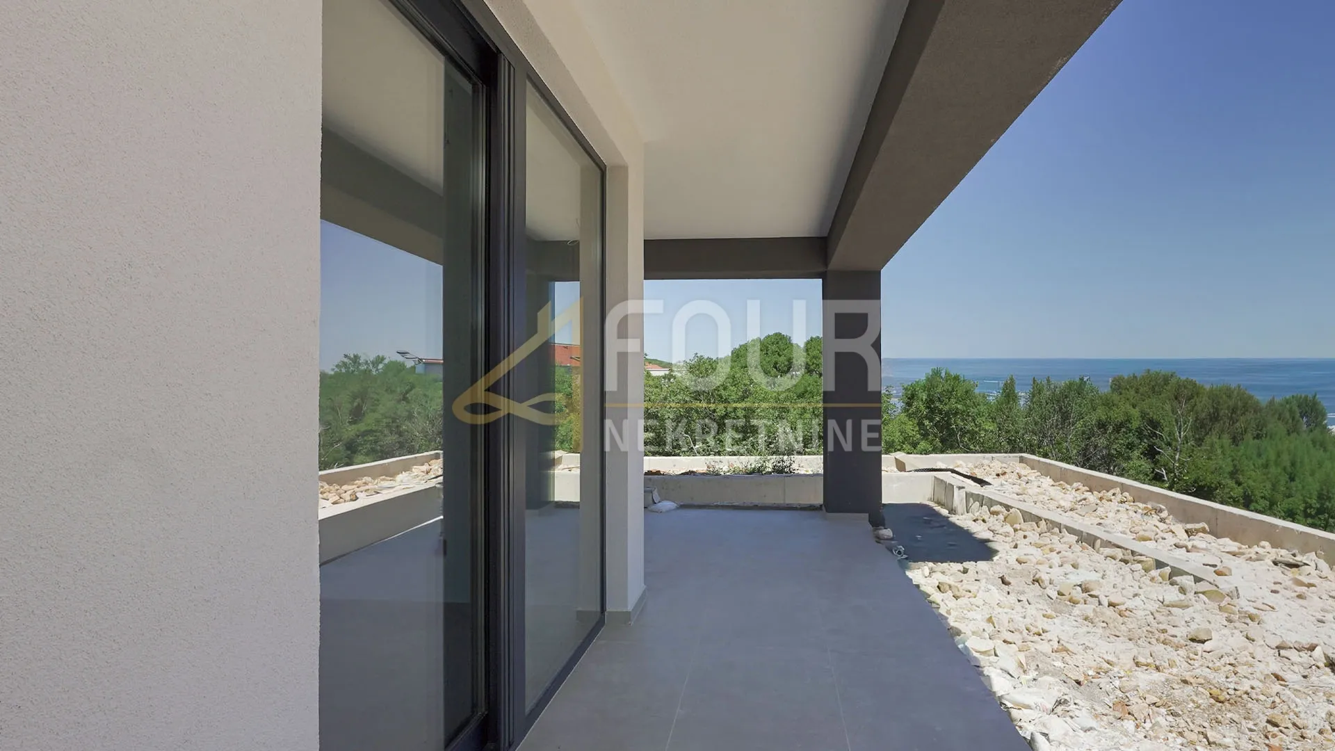 otok krk, vrbnik, novogradnja, 111.30m2, 2s+db, terasa, okućnica i bazen - slika 15