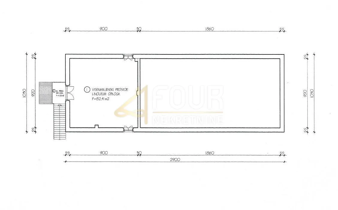 istra, potpićan, poslovni prostor - objekt od 280m2 - slika 5