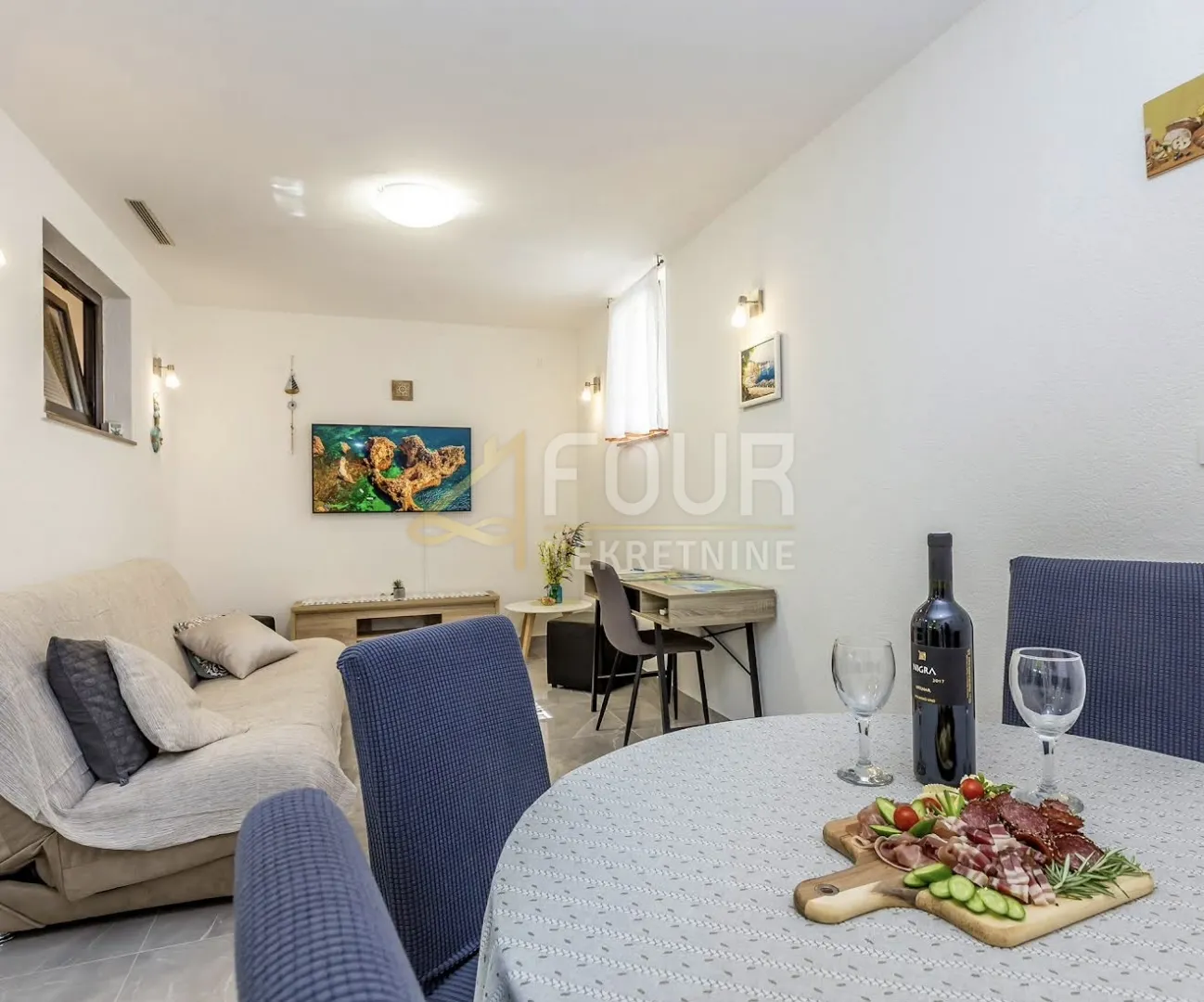 otok krk, malinska, 1s+db, okućnica 81m2 + parkirno mjesto - slika 9