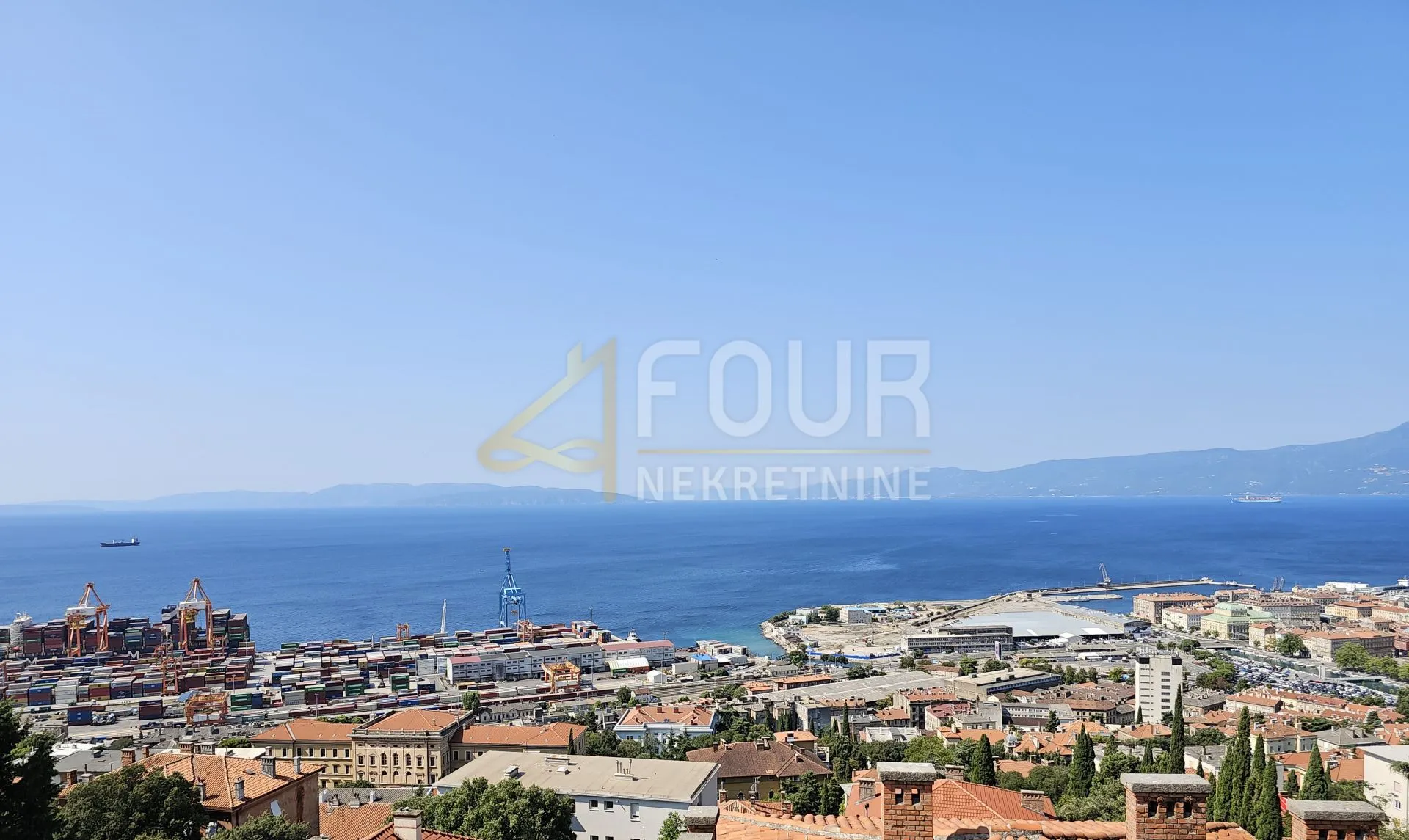rijeka, trsat, 280m2, dvoetažni stan 4s+db, okućnica, panoramski pogled - slika 2