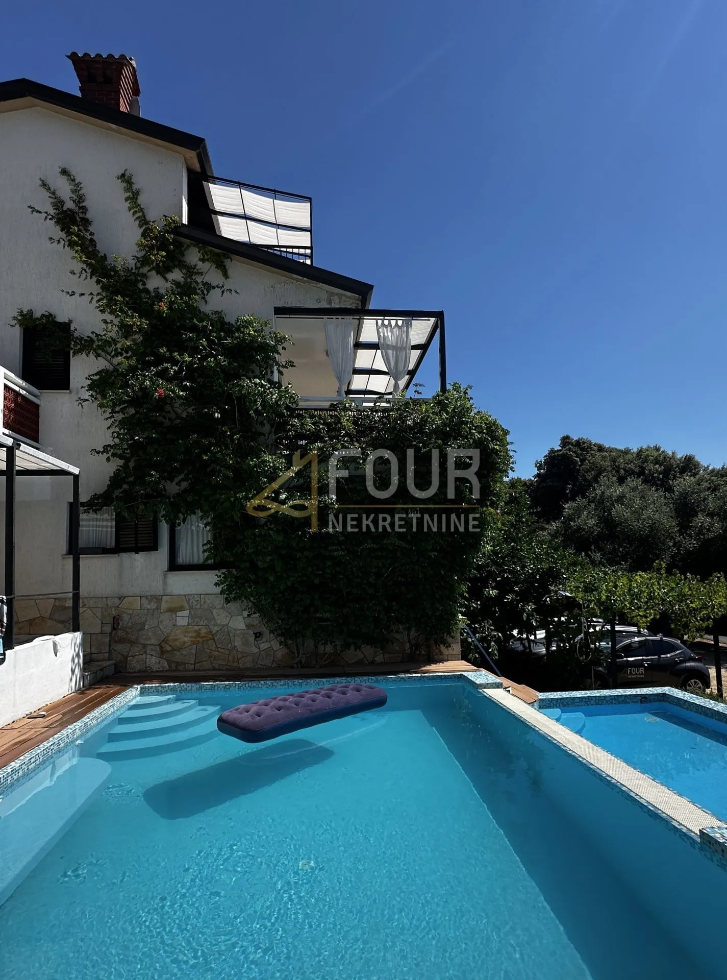 Otok Rab, Supetarska Draga - Gonar, kuća s apartmanima i 2 bazena, panoramski pogled - Supetarska Draga, Rab