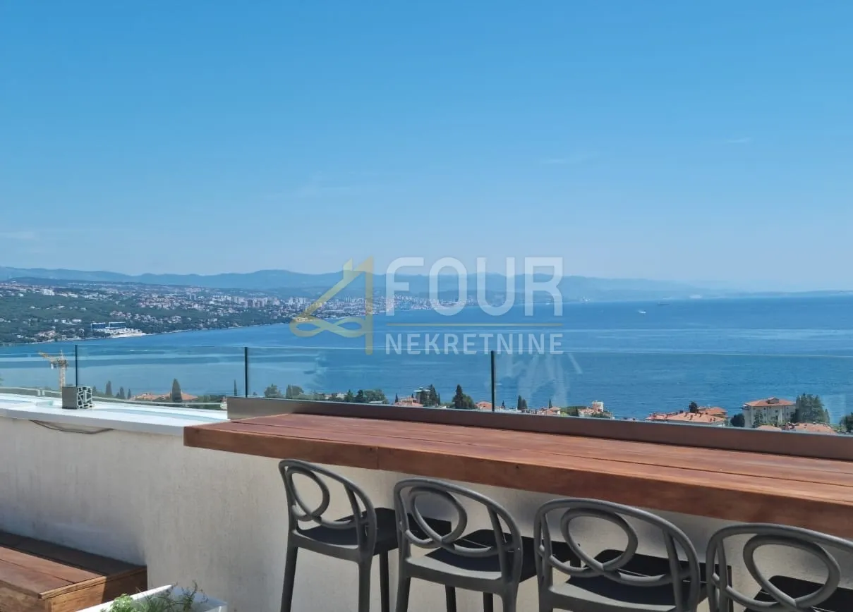Opatija, penthouse, 3s+db, 267.20m2, pogled na more