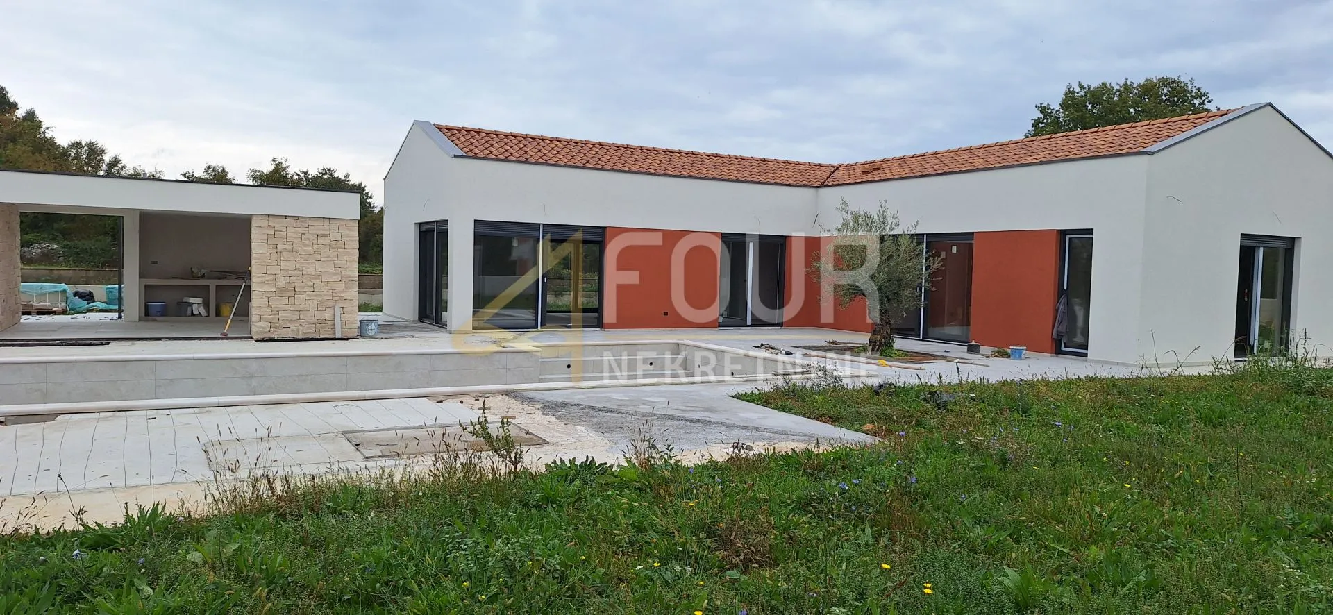 istra, tinjan, moderna novogradnja, kuća s bazenom - slika 8