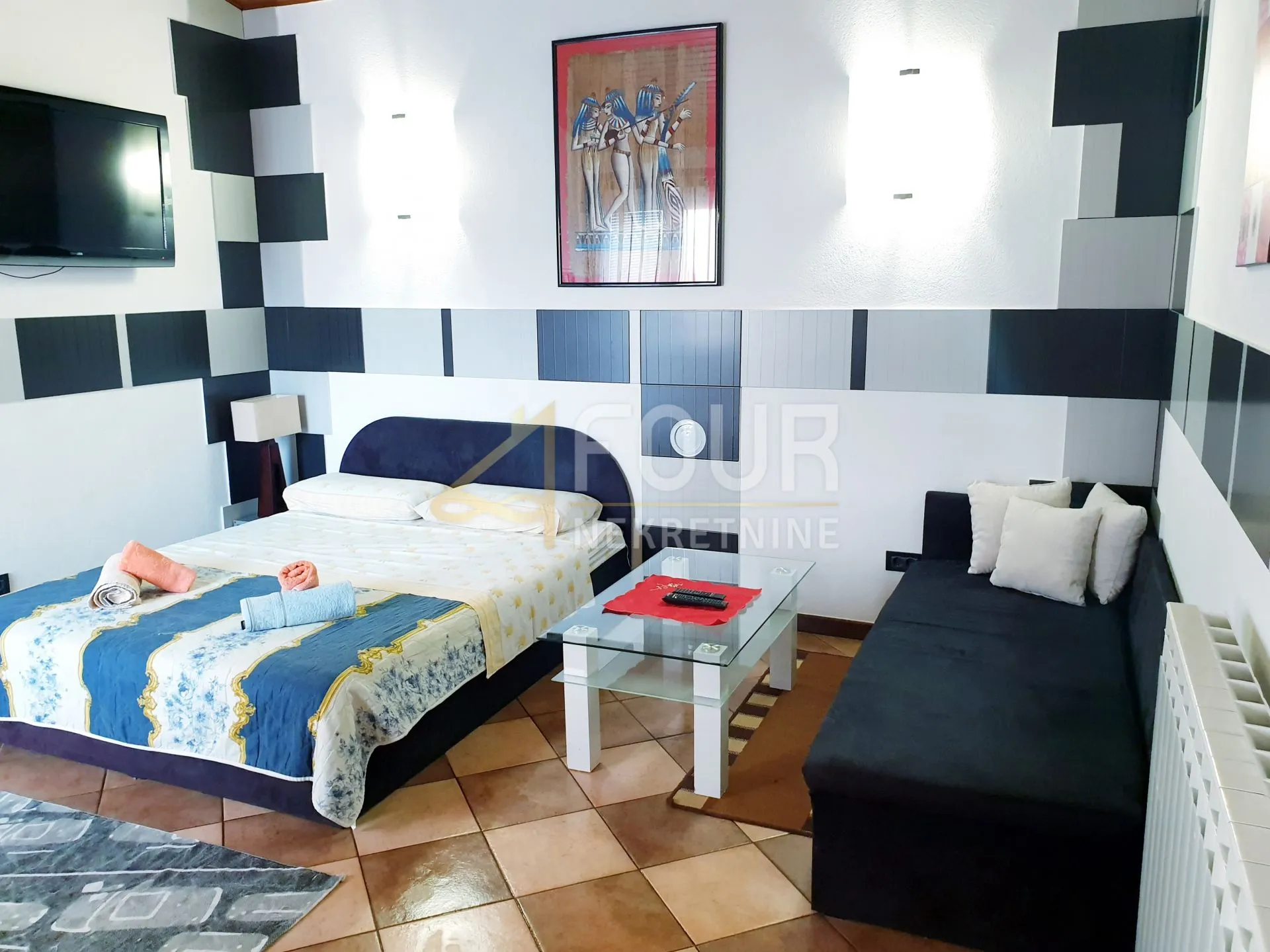 ista, rovinj, etaža s dva stana, 122m2, terasa i balkon - slika 5