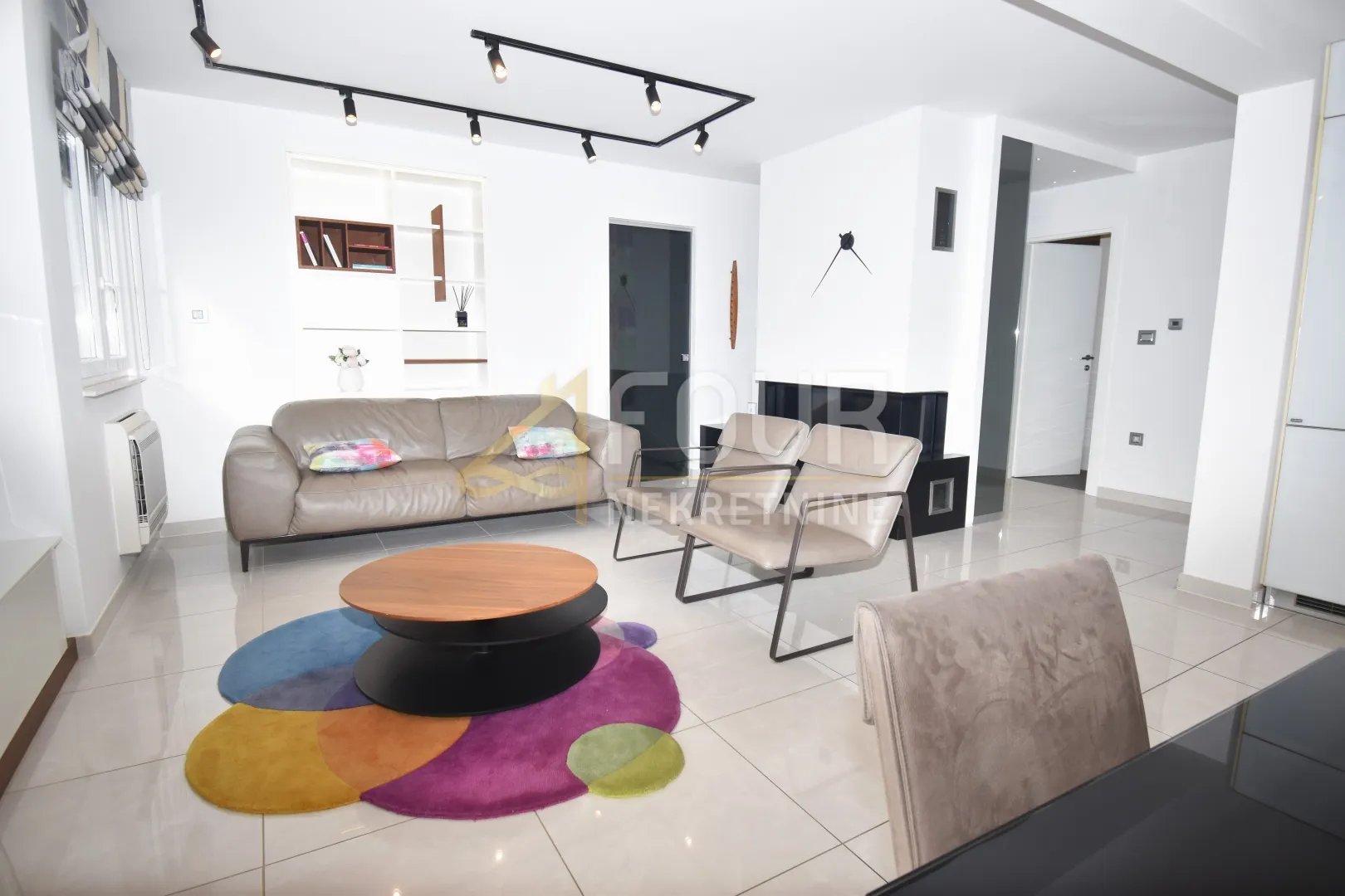 rijeka, donja drenova, 2s+db, 78.55m2, terasa, pogled na more - slika 3