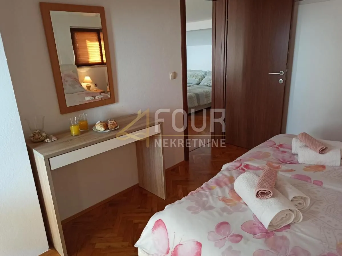 otok krk, malinska, kuća s 4 stana, bungalov, uređna okućnica, blizina mora - slika 24