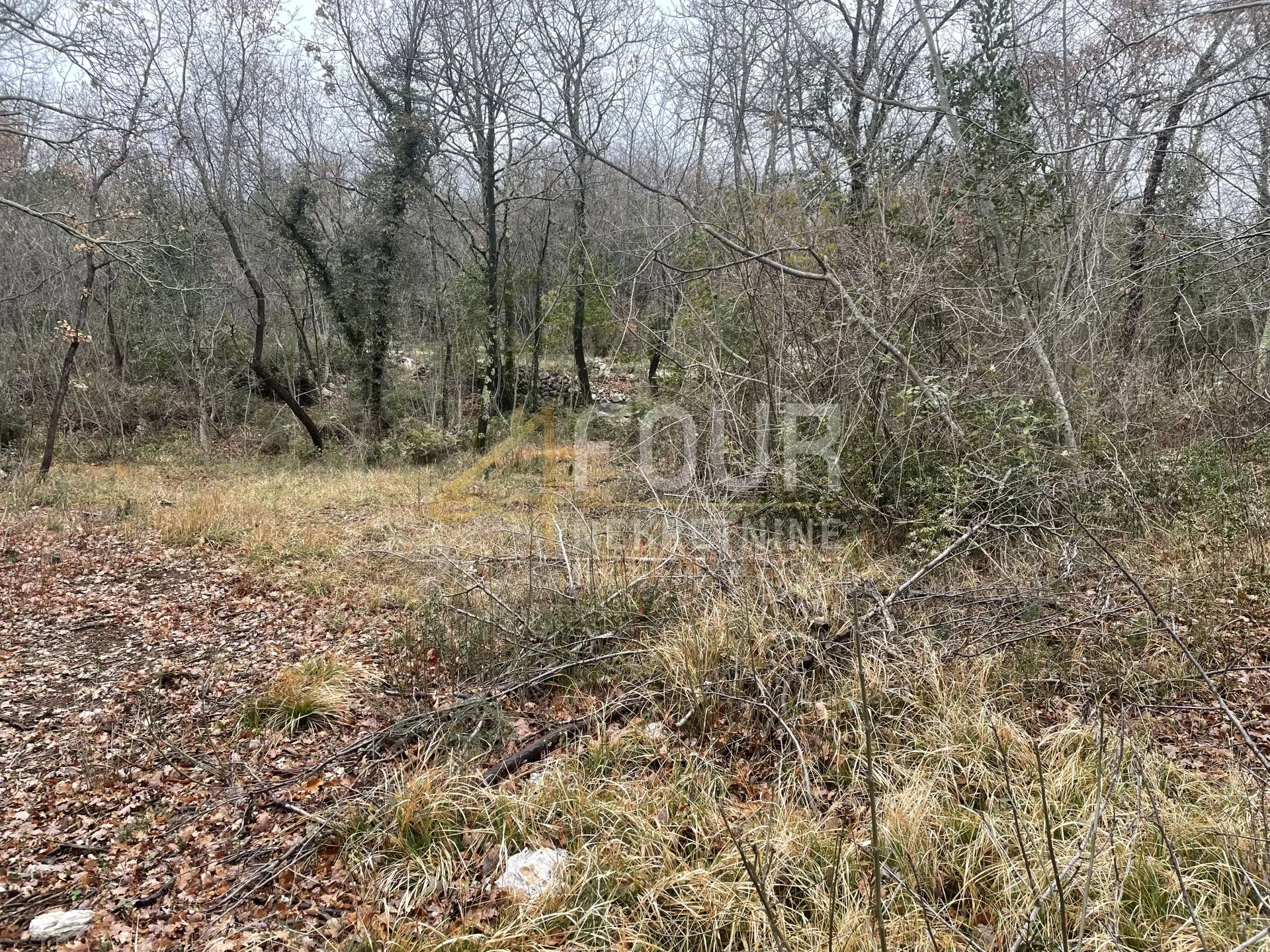 Brseč, građevinsko zemljište od 1.518m2 - Brseč, Mošćenička Draga