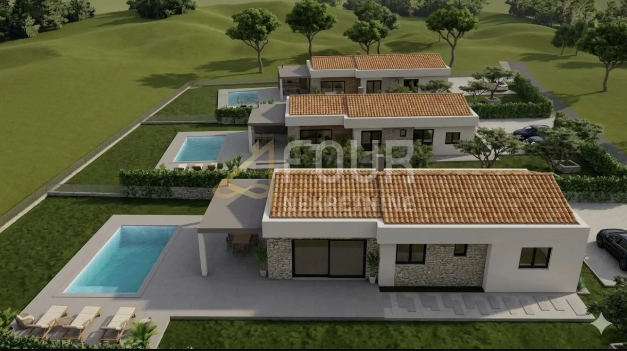Istra, Barban - okolica, građevinsko zemljište, 1.077m2 - Grandići, Barban