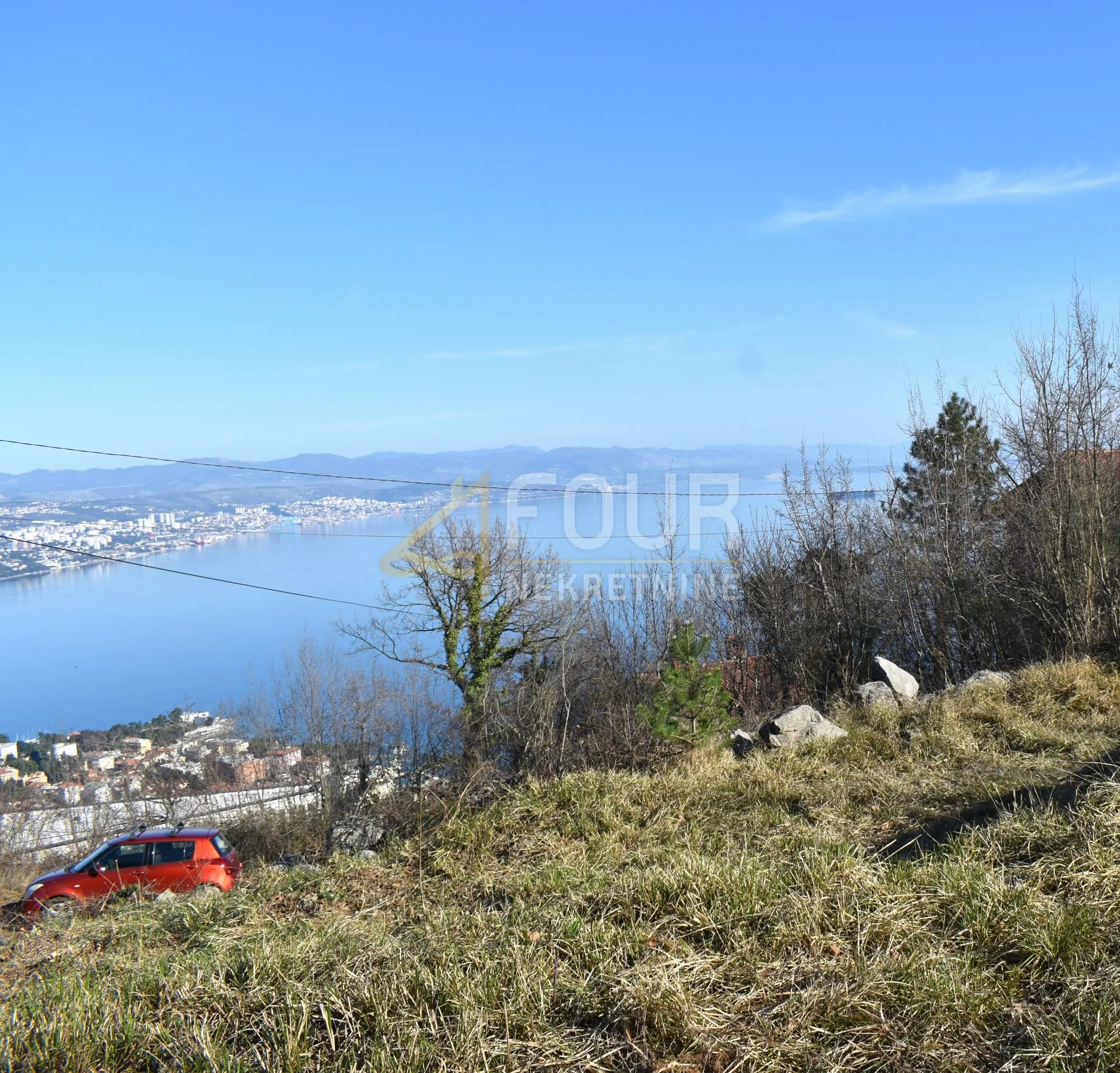 opatija, građevinsko zemljište, 751m2, pogled na more - slika 3