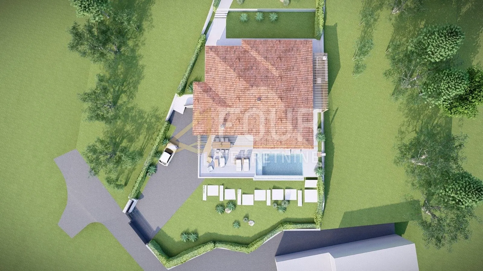 hreljin, građevinsko zemljište, 1.265m2, pogled na more - slika 9