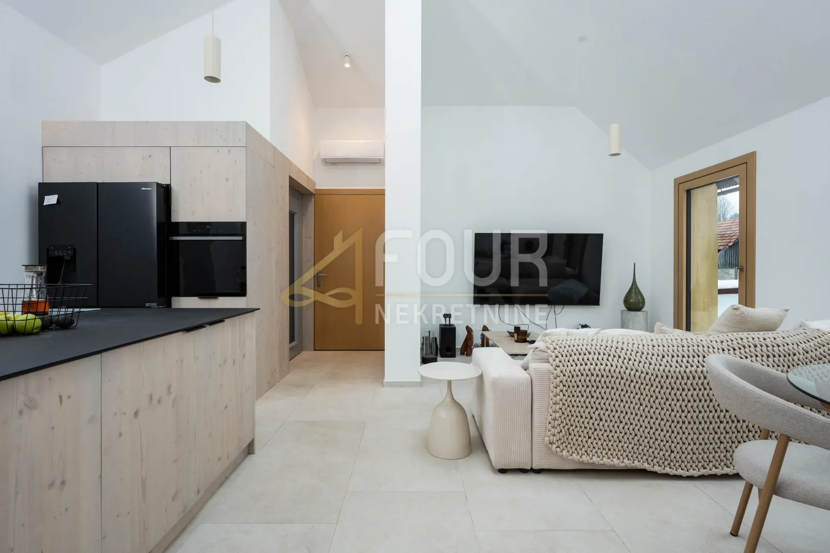 gorski kotar, ravna gora - centar, nova vila s 2 apartmana i bazenom - slika 11