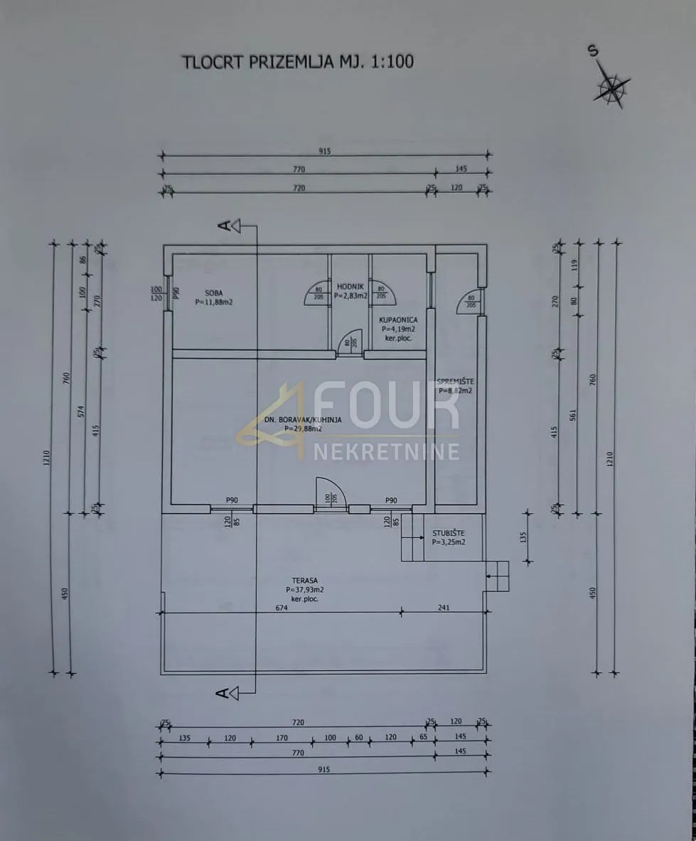 otok vir, samostojeća kuća na velikom zemljištu površine 2.732m2 - slika 19
