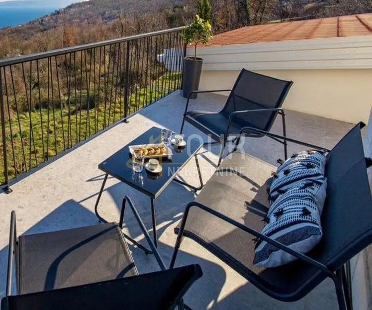 opatija, poljane, luksuzna kuća s bazenom, pogled na more - slika 22