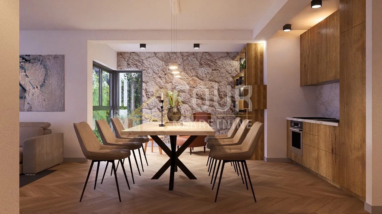 crikvenica - dramalj, novogradnja, 138m2, 3s+db, lođa - slika 5