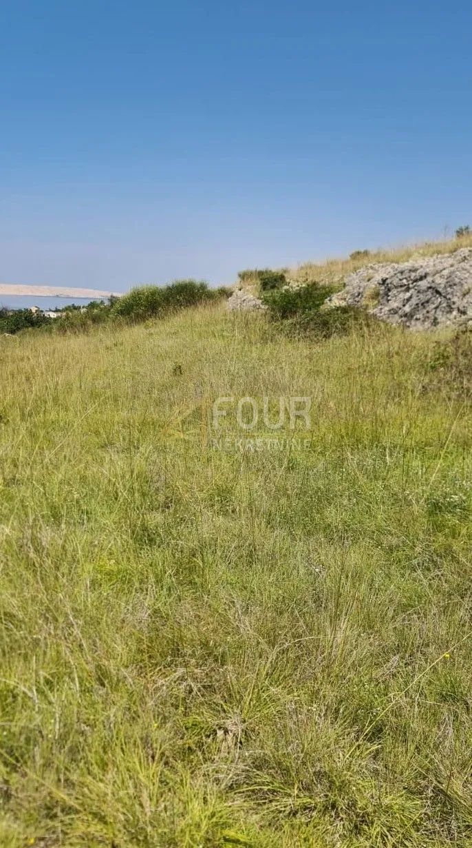 zadar, rtina, građevinko zemljište 1.294m2, pogled na more - slika 2