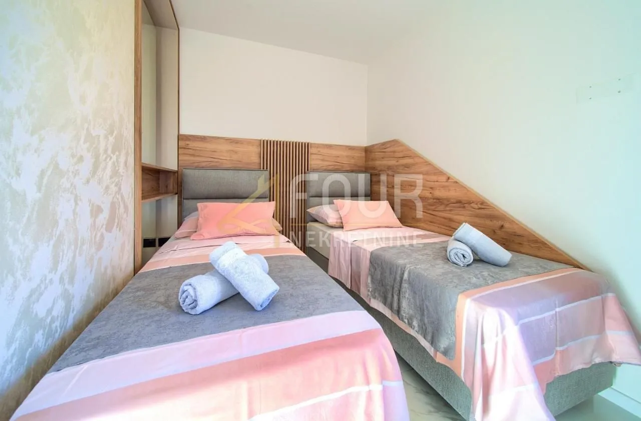otok krk, malinska, penthouse 95.82m2 - u naravi 2 stana, pogled na more - slika 10