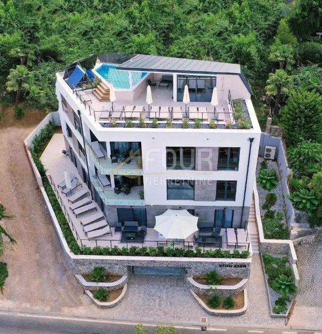 opatija - centar, moderna vila + hotel u roh bau fazi - slika 46