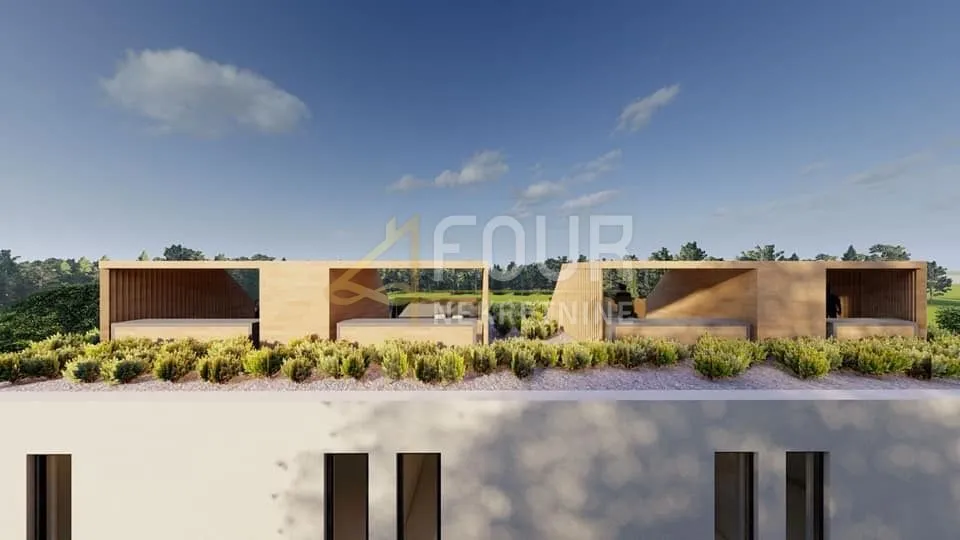 istra, poreč - okolica, 84.64m2, dvoetažni stan, balkon + krovna terasa - slika 12