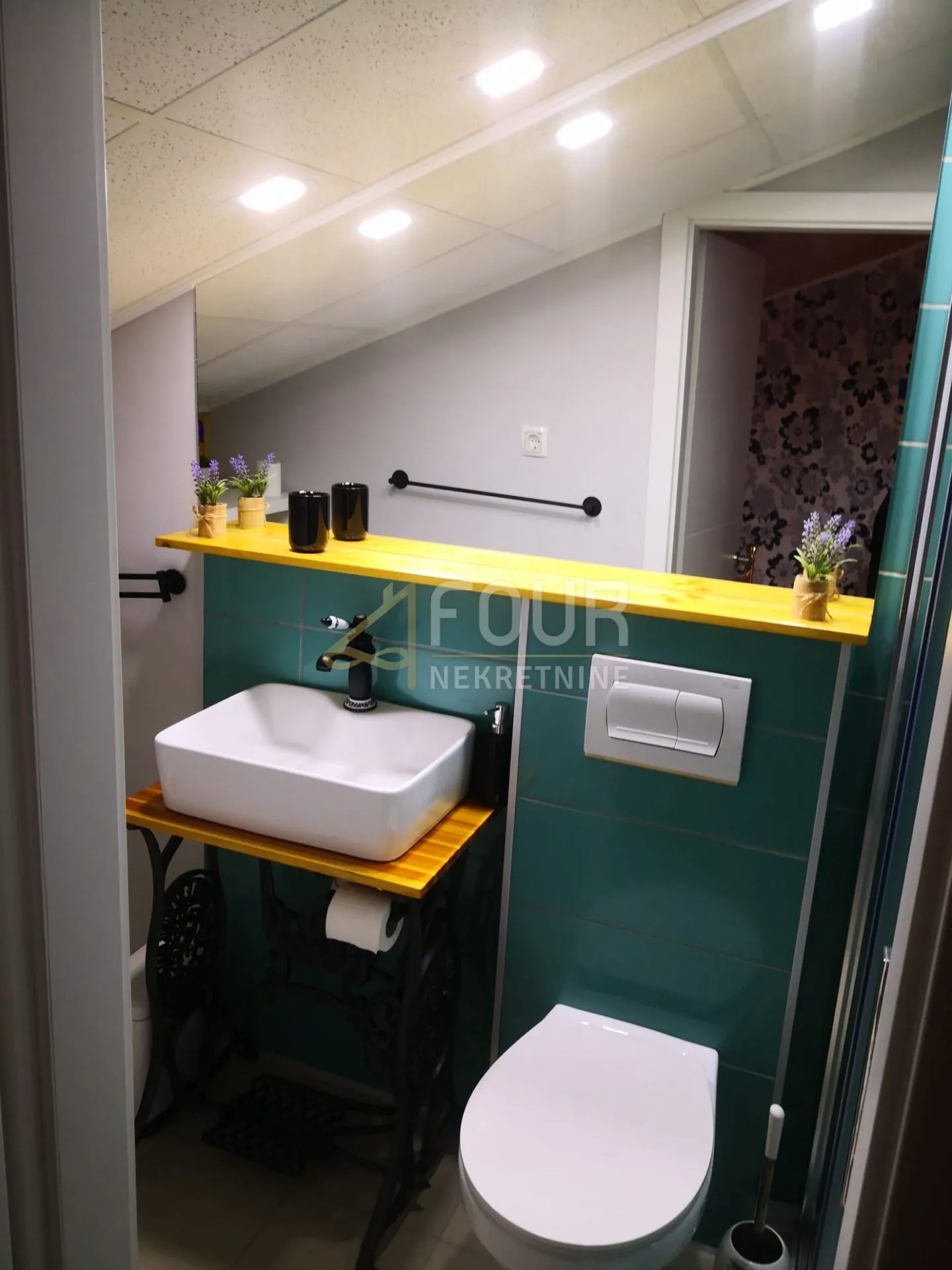 novi vinodolski, 51.25m2, 2skl, balkon - slika 14