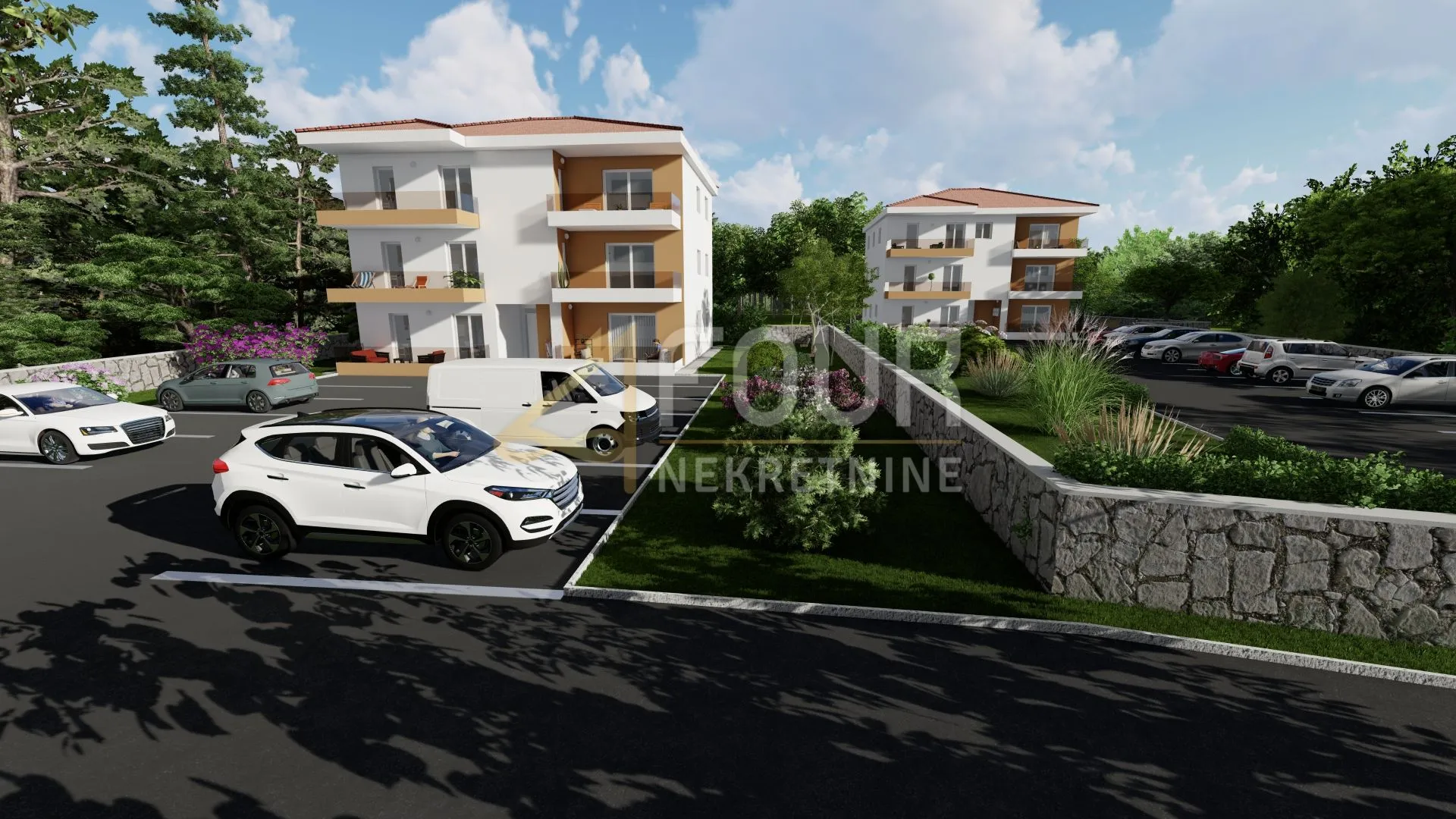 Viškovo, kvalitetna novogradnja, 83.80m2, 3s+db, balkon