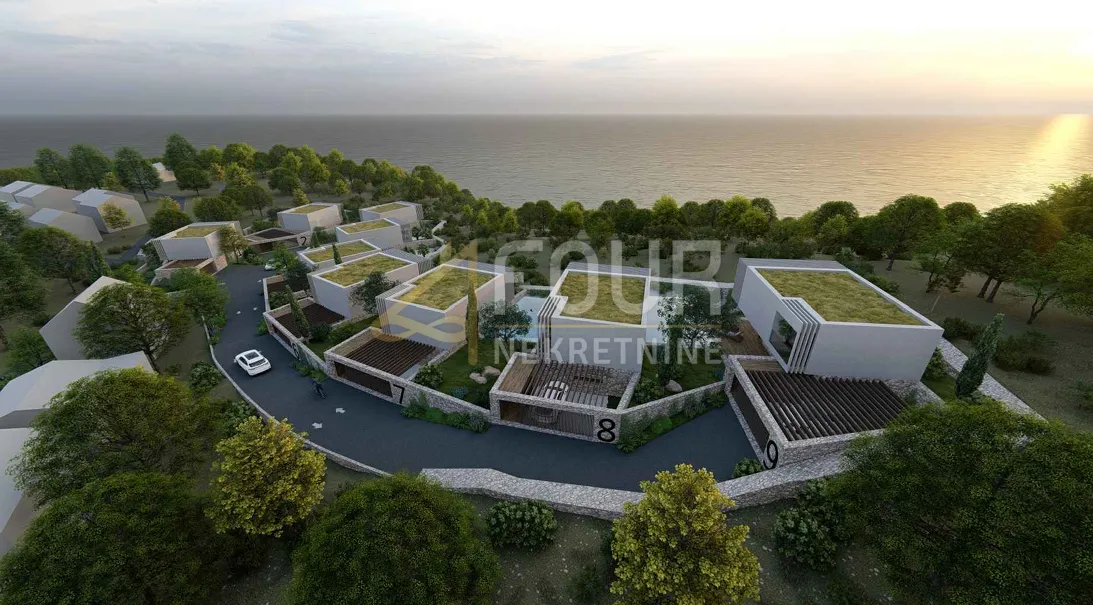 otok cres, porozina, građevinsko zemljište 5.214m2 s idejnim projektom - 9 vila - slika 8