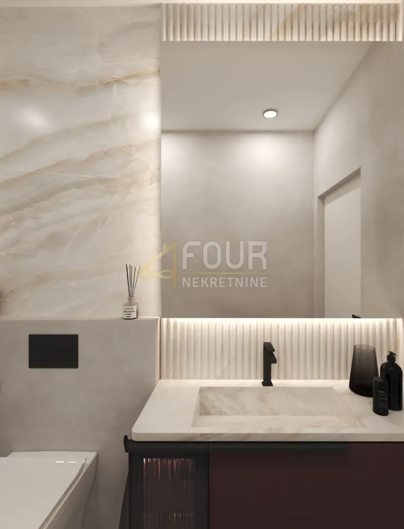opatija, pobri, novogradnja, luksuzni penthouse, okućnica, panoramski pogled - slika 20