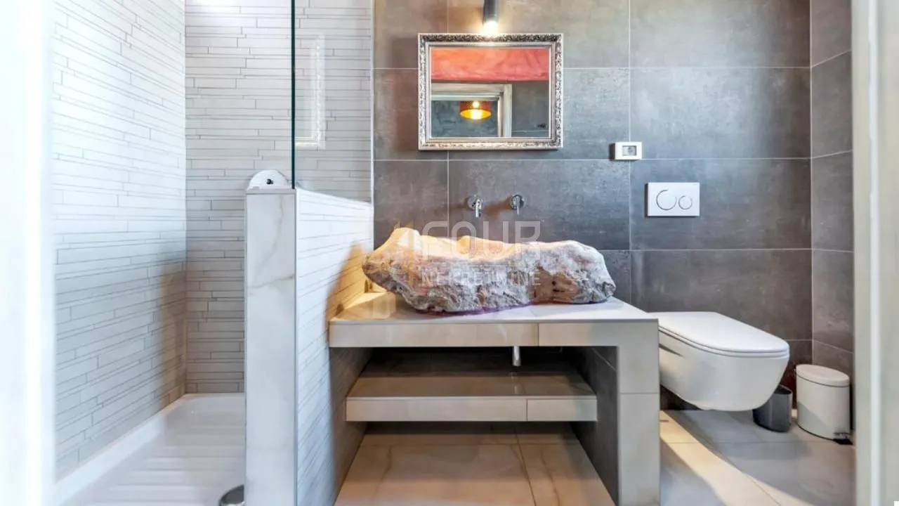istra, kanfanar, luksuzna kamena villa s bazenom - slika 22