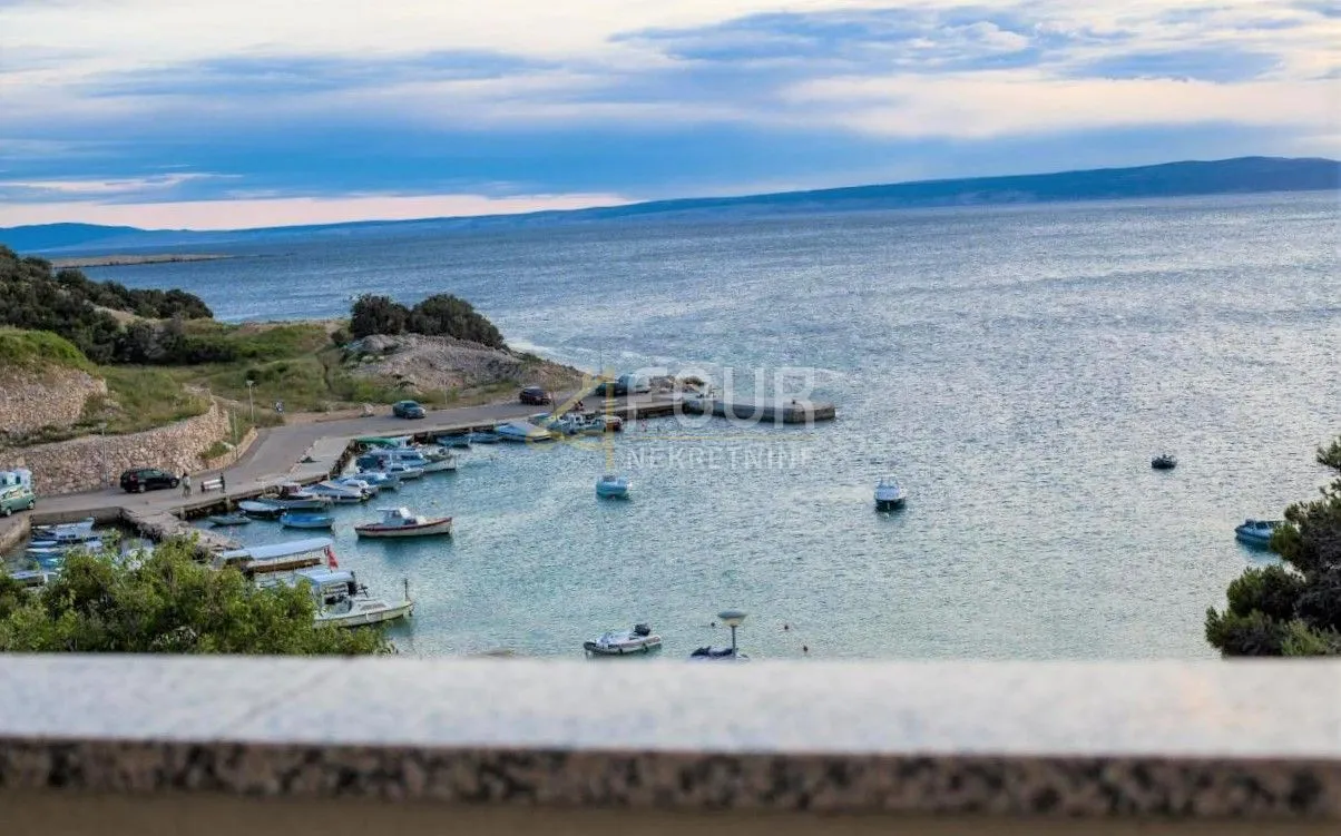 otok krk, stara baška, apartman 110m2, 1. red do mora - slika 33