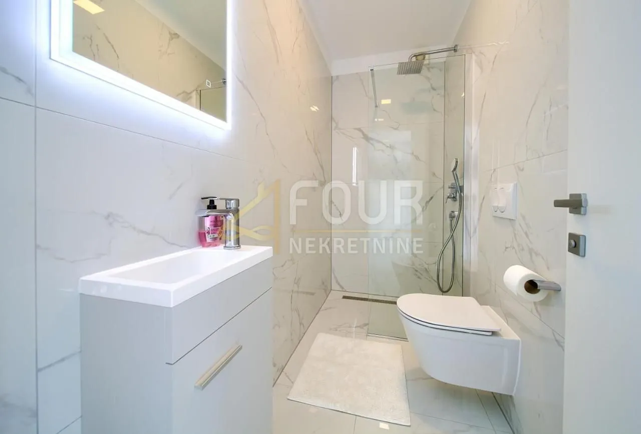 otok krk, malinska, penthouse 95.82m2 - u naravi 2 stana, pogled na more - slika 13