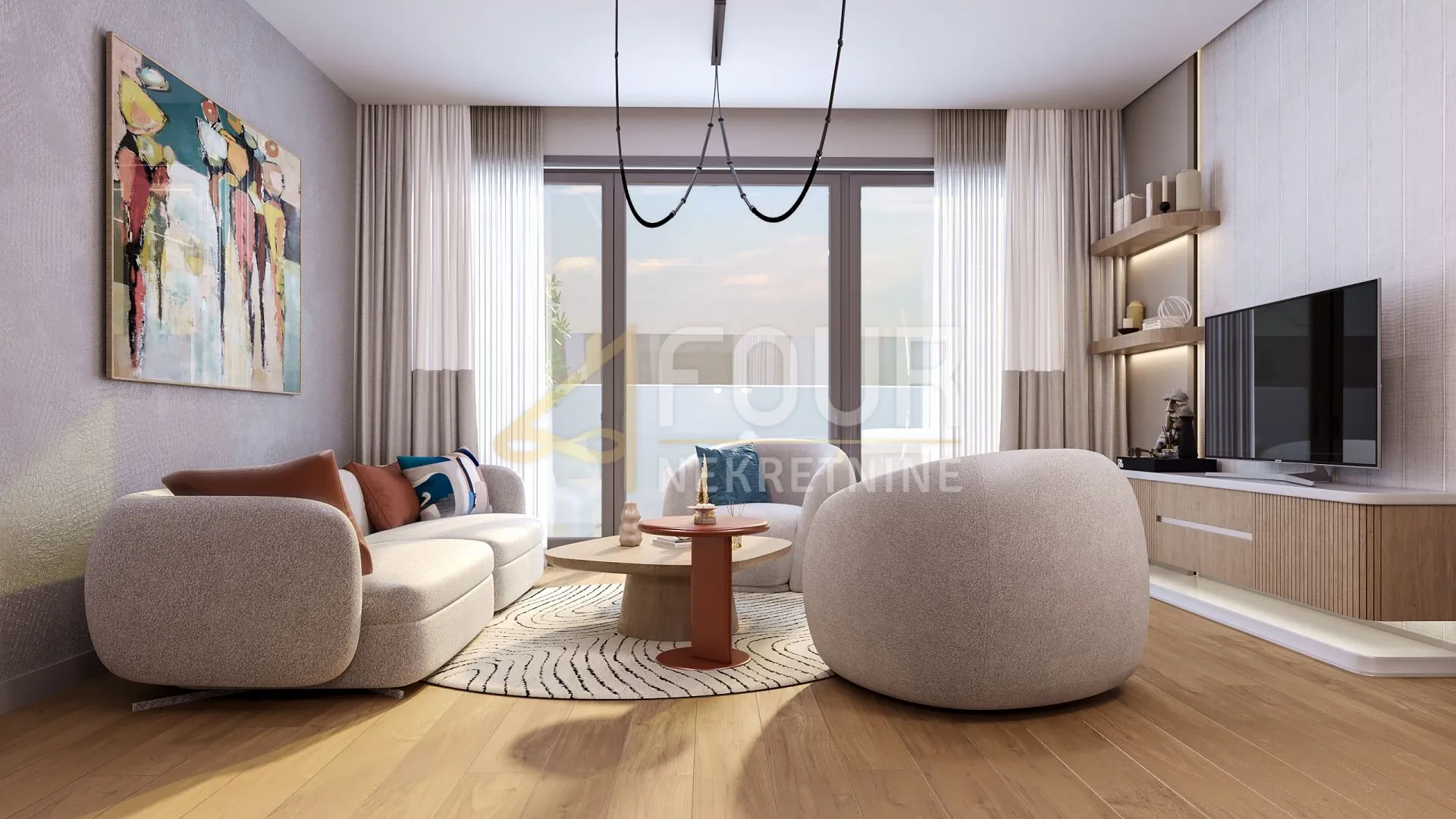 rijeka, kantrida, luksuzna novogradnja, 107.77m2, 3s+db, terasa - slika 2