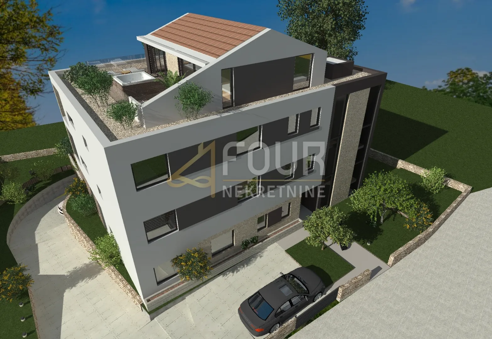 istra, rovinj, novogradnja - luksuzan dvoetažni penthouse - slika 4