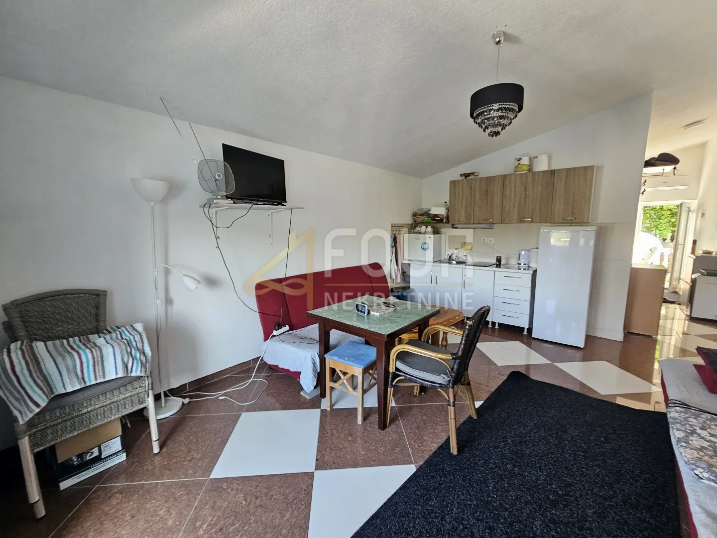 dalmacija, novigrad, 1s+db, 43.33m2, prvi red do mora - slika 3