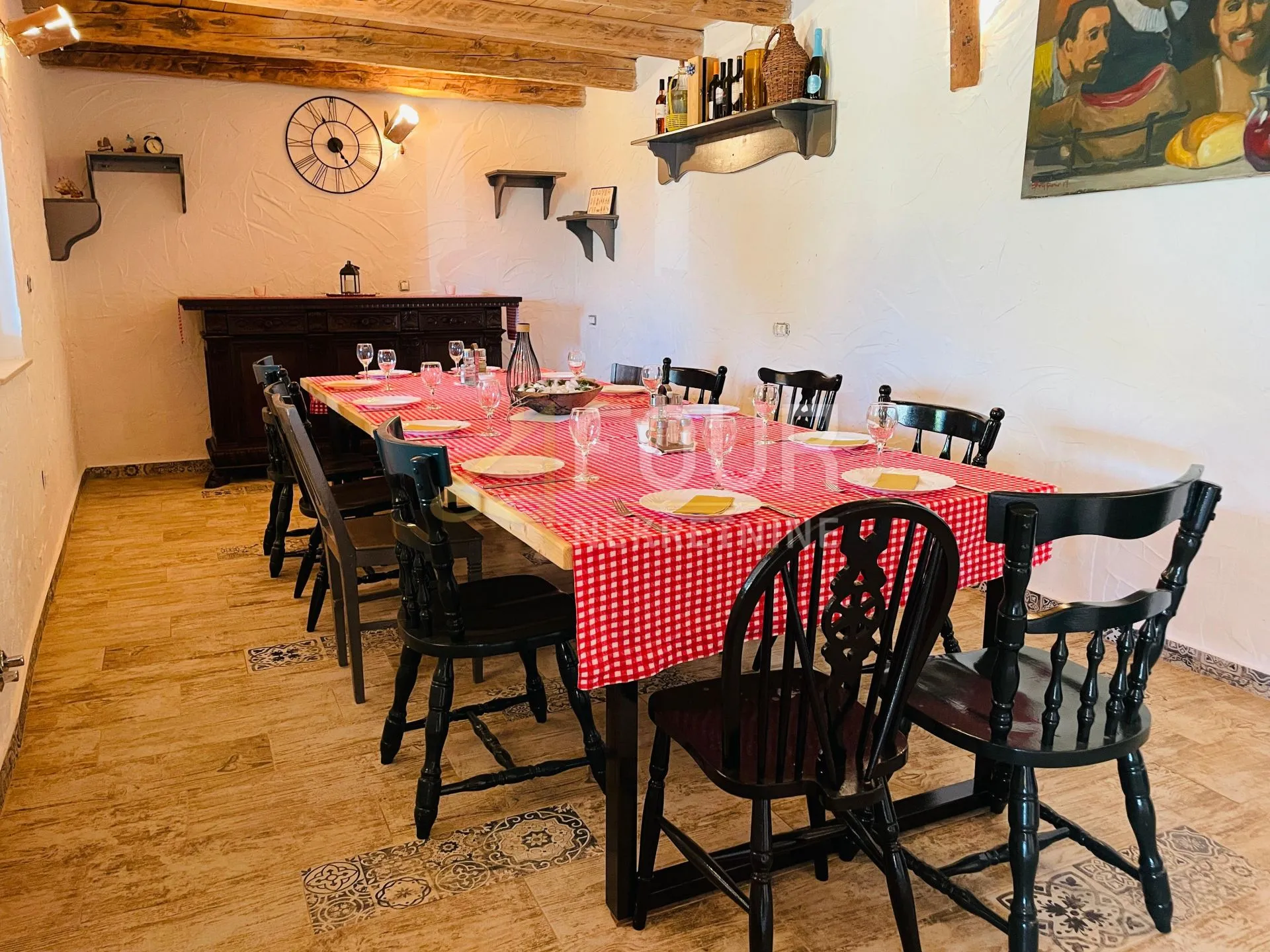 mošćenička draga, novogradnja, kuća s bazenom, pogled na more - slika 45