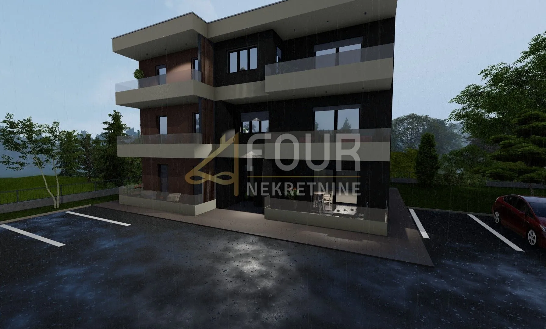 viškovo, novogradnja, 67.41m2, 2s+db, balkon - slika 15