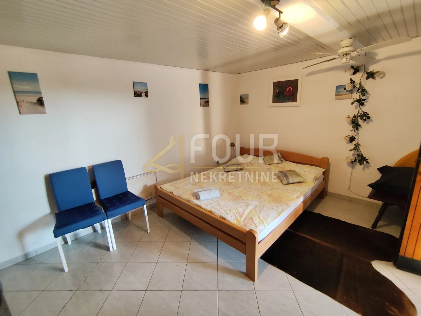 istra, medulin, 2 apartmana, okućnica, pogled na more - slika 9