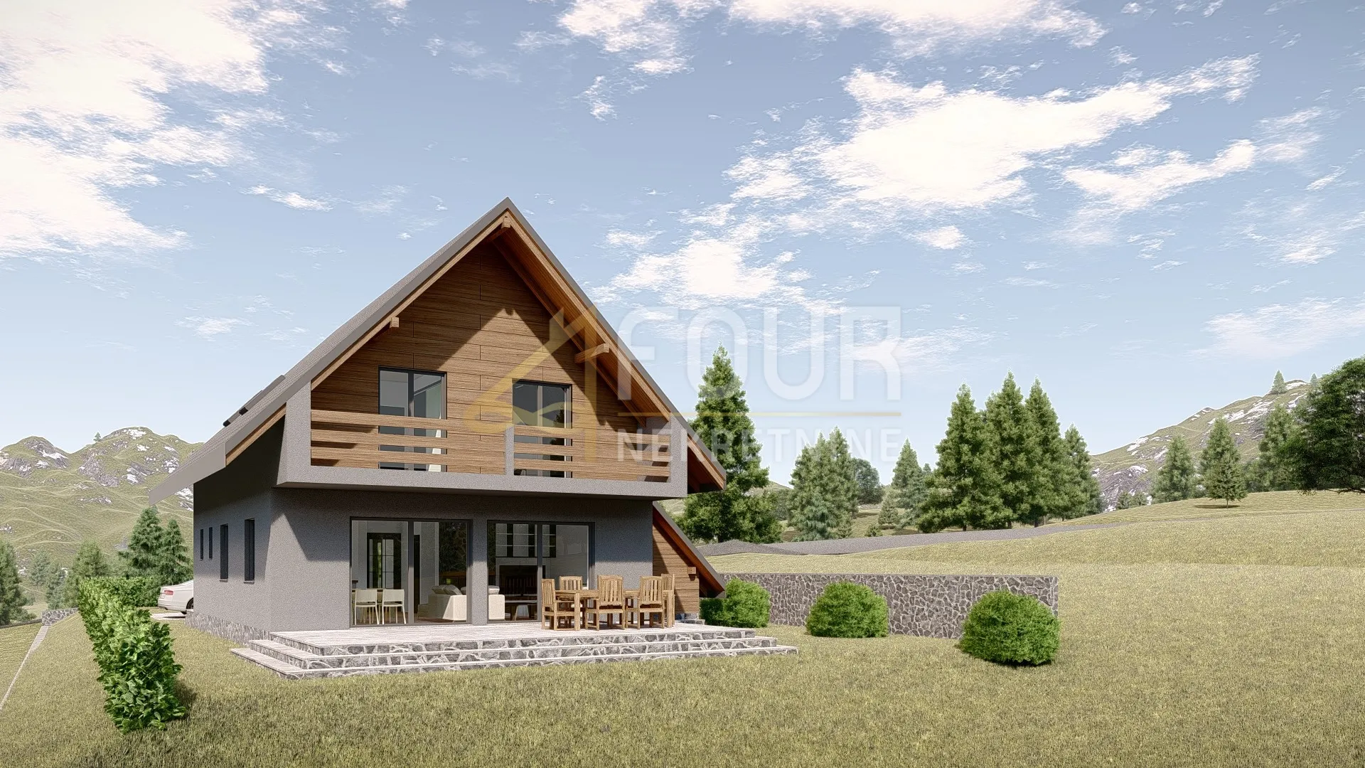 gorski kotar, stari laz, građevinsko zemljište 1.500m2 - slika 3