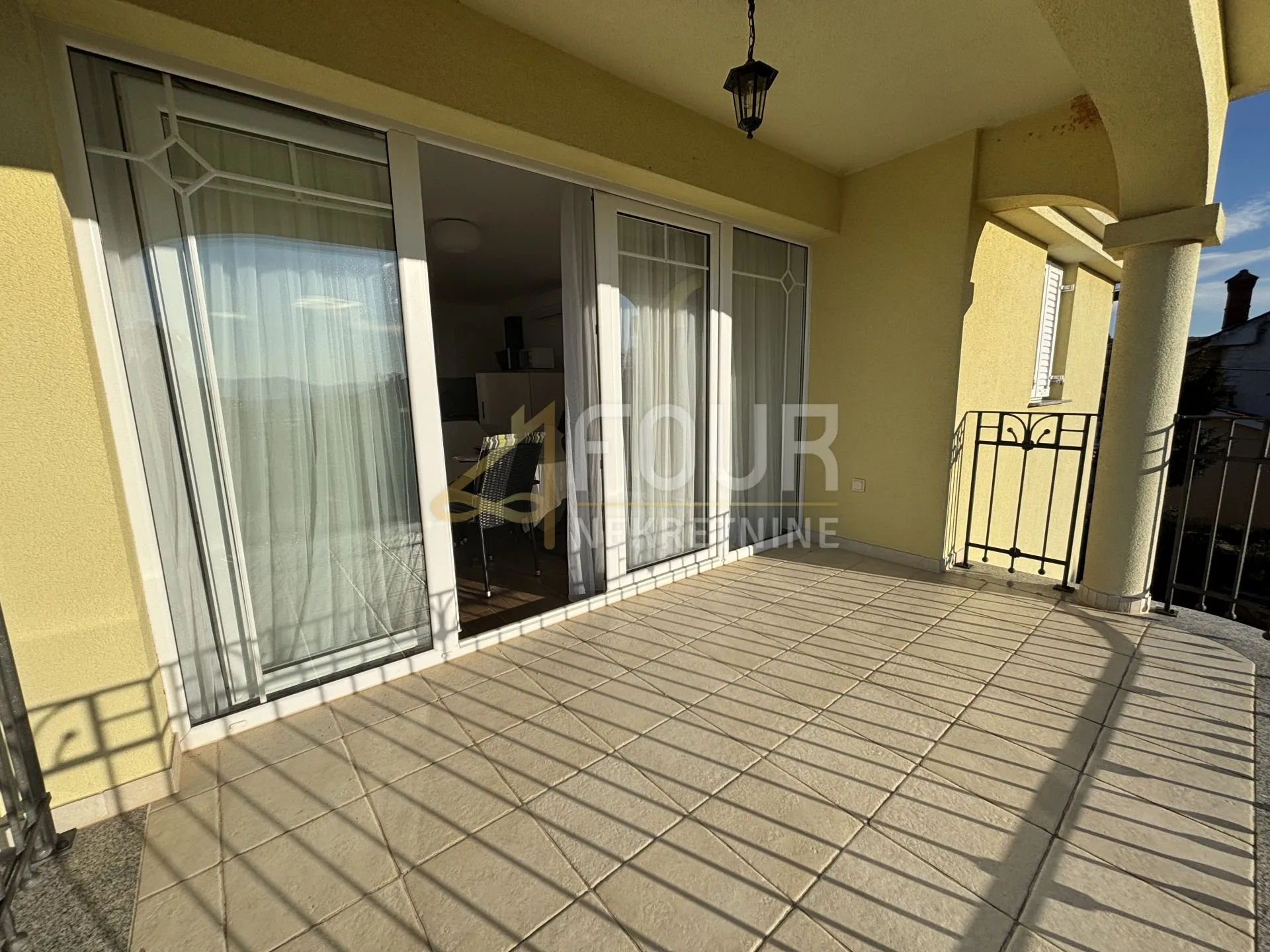 otok krk, malinska, kuća s 4 apartmana, pogled na more - slika 3