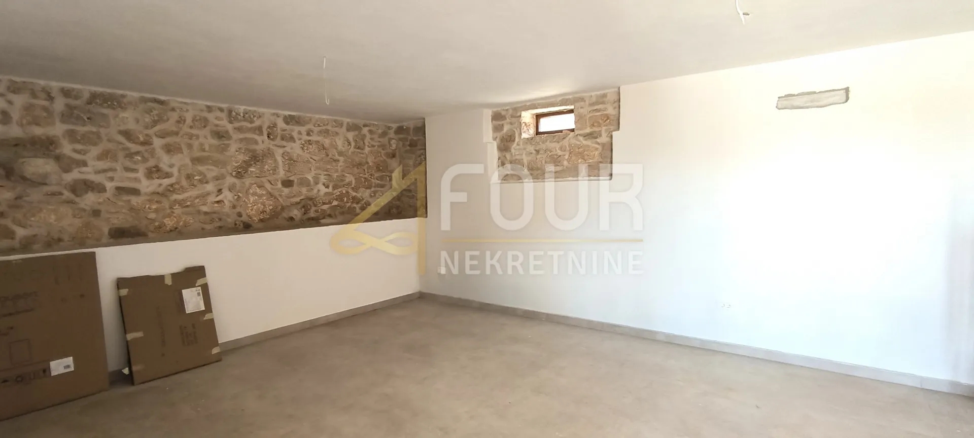 istra, žminj - okolica, kuća s bazenom, pogled na more - slika 7