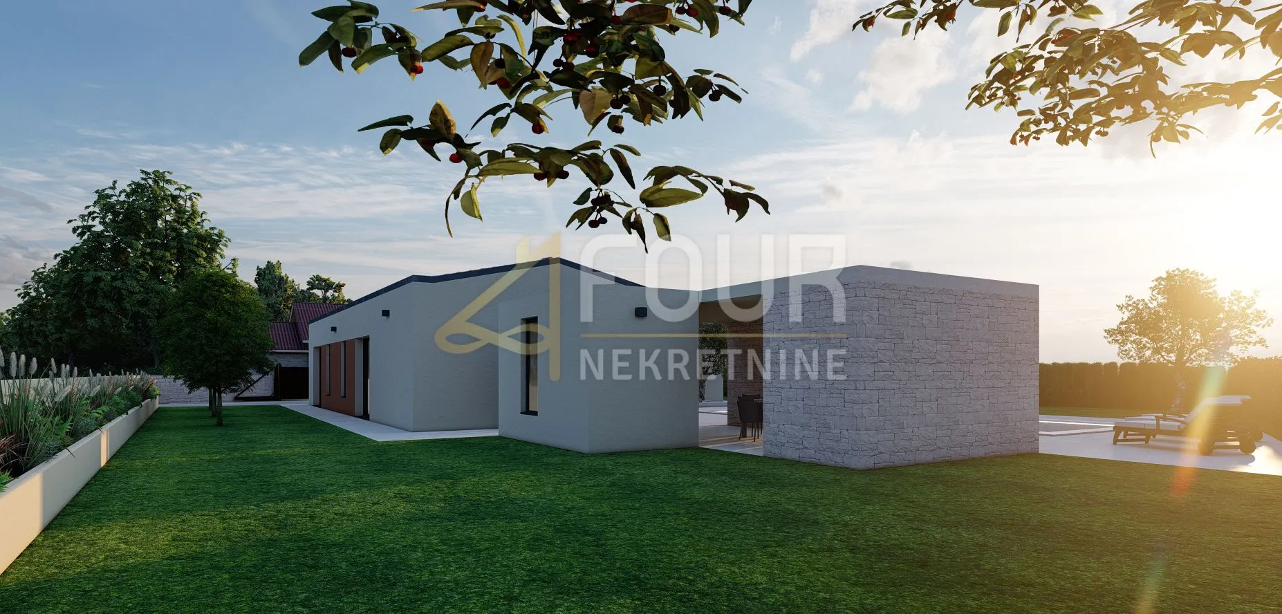 istra, tinjan, moderna novogradnja, kuća s bazenom - slika 5