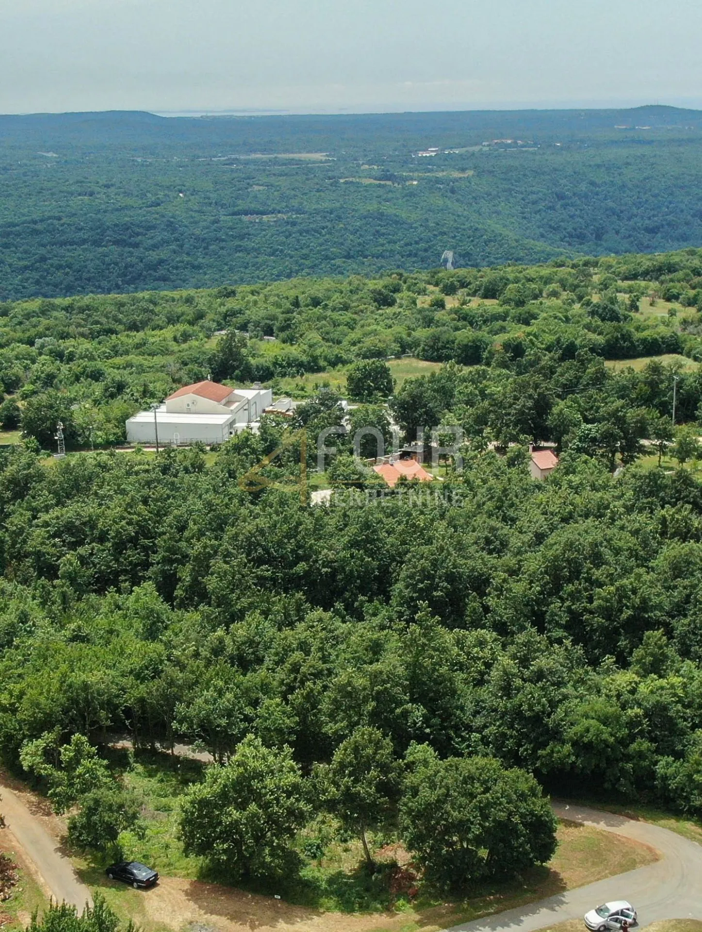 Istra, Kanfanar- okolica, građevinsko zemljište 1.461m2