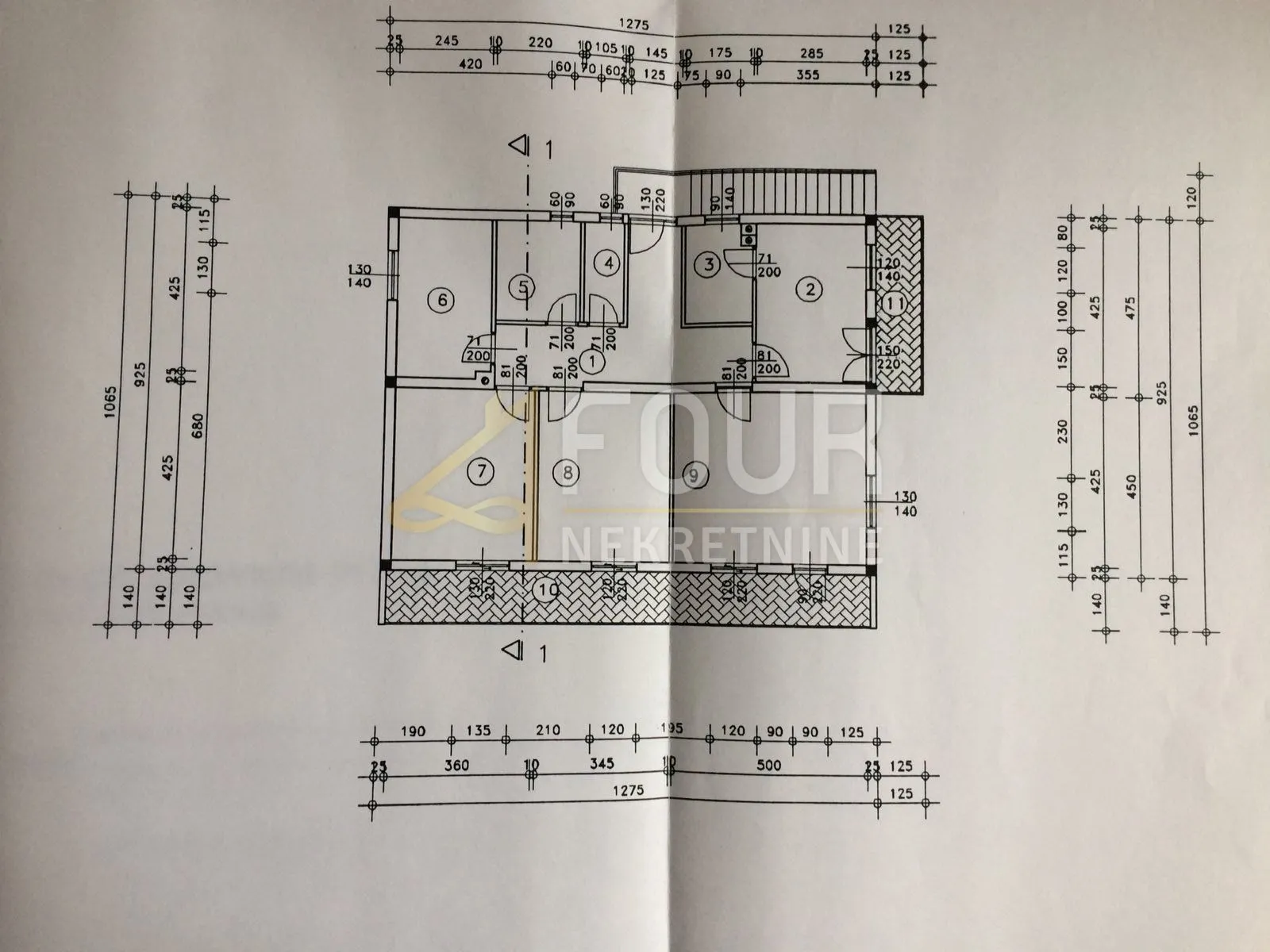 opatija, etaža 120m2, 3s+db, terasa, pogled, okućnica - slika 12
