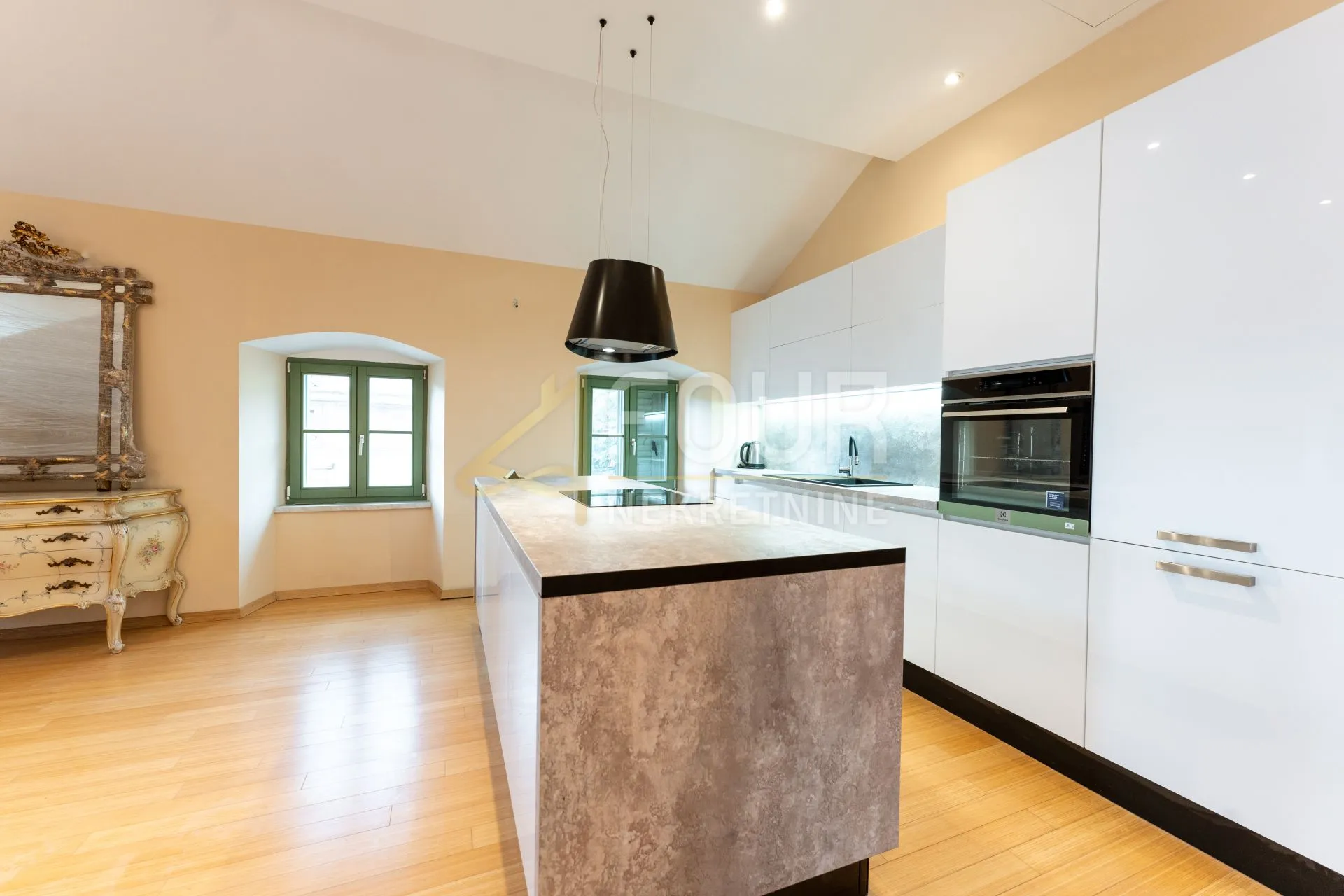opatija, 135m2, 2s+db, balkon, vrt, pogled na more - slika 4