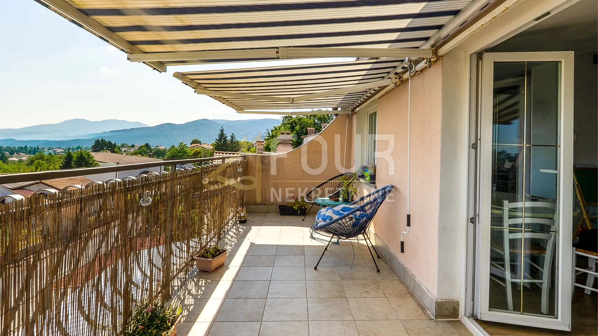 kastav, 76.50m2, 2s+db, terasa, pogled na more - slika 12