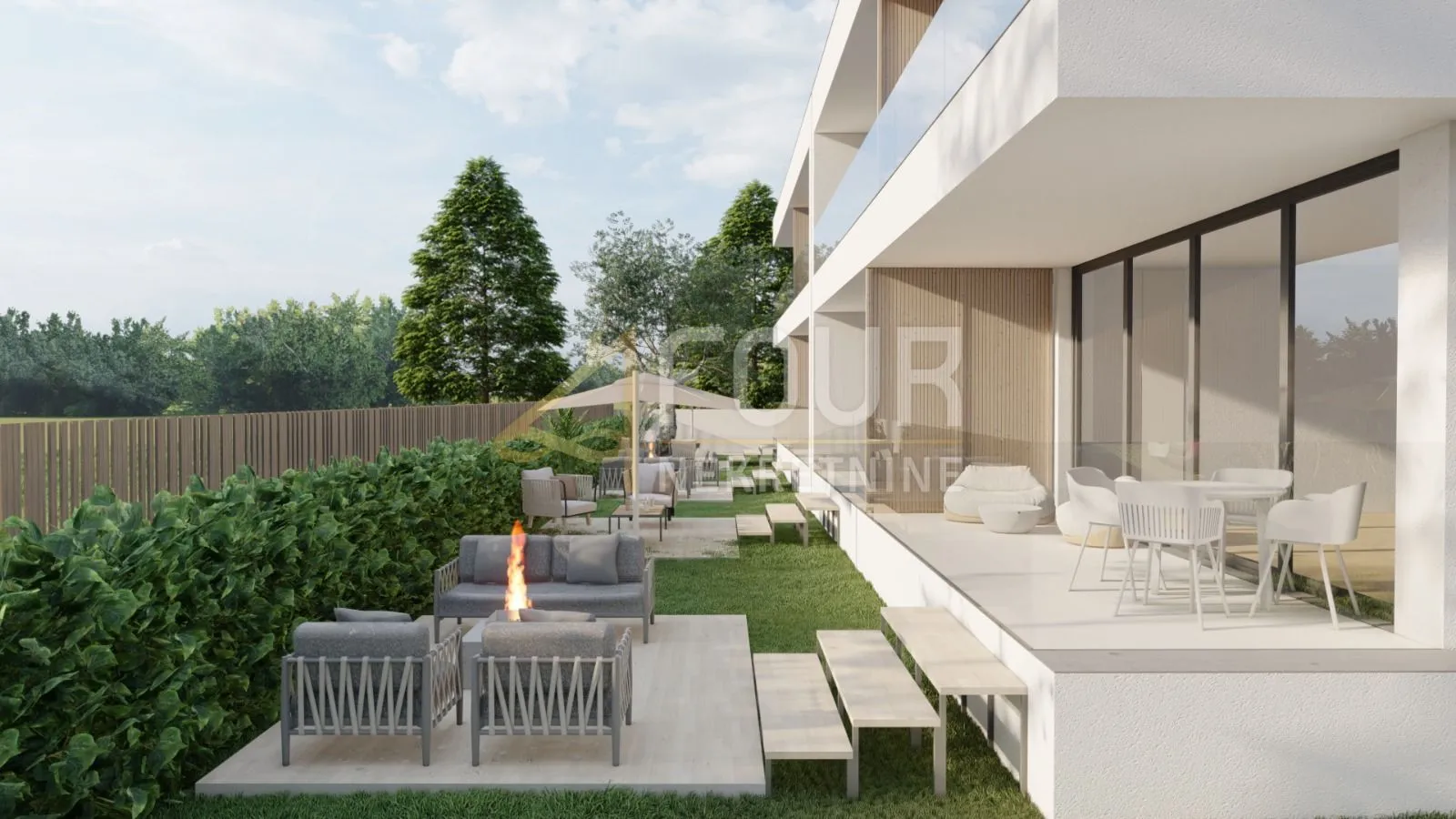 Istra, Rovinj - okolica, moderna novogradnja, 73.66m2, 2s+db