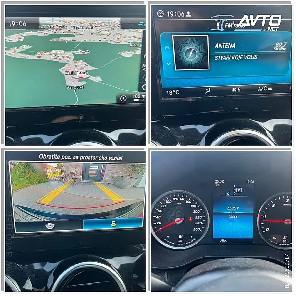 mercedes-benz c-klase c 180 d-1 vlasnik-98000 km-alu-navi-kam-odličan - slika 16