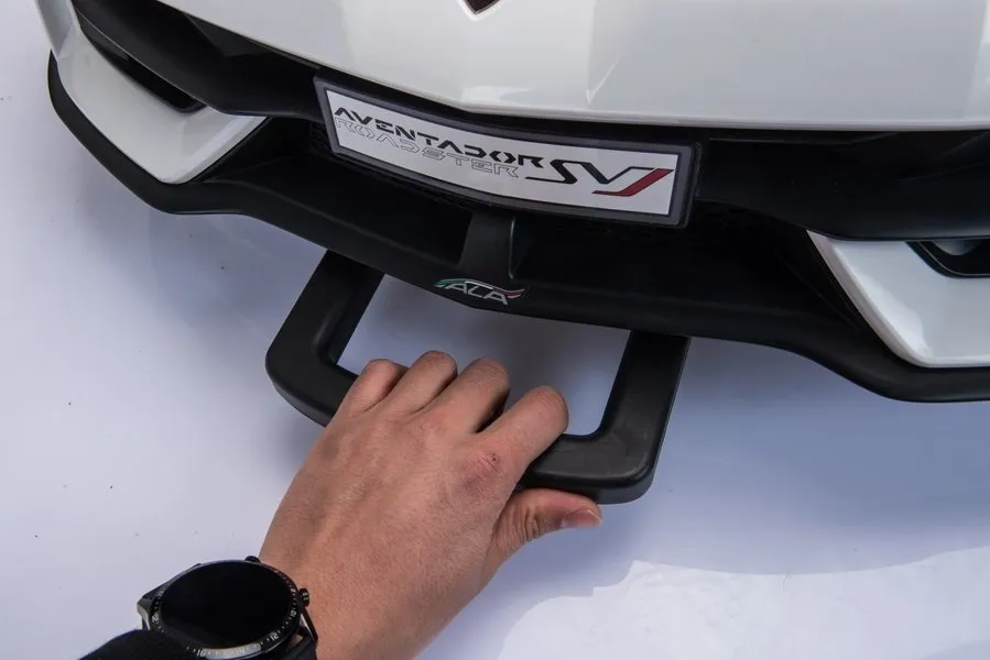 licencirani auto na akumulator lamborghini aventador - crveni - slika 15